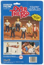 OVER THE TOP (1986) - BOB "BULL" HURLEY CARDED ACTION FIGURE.