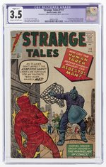 STRANGE TALES #111 AUGUST 1963 CGC RESTORED 3.5 SLIGHT (C-1) VG- (FIRST BARON MORDO).