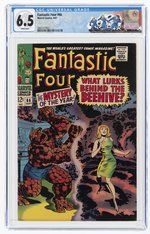 FANTASTIC FOUR #66 SEPTEMBER 1967 CGC 6.5 FINE+.