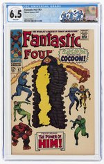 FANTASTIC FOUR #67 OCTOBER 1967 CGC 6.5 FINE+ (FIRST HIM - ADAM WARLOCK).