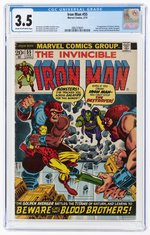 IRON MAN #55 FEBRUARY 1973 CGC 3.5 VG- (FIRST THANOS & DRAX THE DESTROYER).