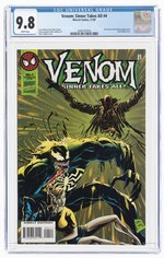 VENOM: SINNER TAKES ALL #4 NOVEMBER 1995 CGC 9.8 NM/MINT.