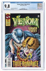 VENOM: SINNER TAKES ALL #5 DECEMBER 1995 CGC 9.8 NM/MINT.