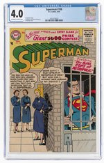 SUPERMAN #108 SEPTEMBER 1956 CGC 4.0 VG.