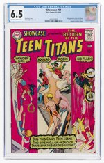 SHOWCASE #59 NOVEMBER-DECEMBER 1965 CGC 6.5 FINE+ (TEEN TITANS).