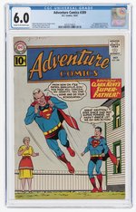 ADVENTURE COMICS #289 OCTOBER 1961 CGC 6.0 FINE.