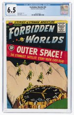 FORBIDDEN WORLDS #65 APRIL 1958 CGC 6.5 FINE+.