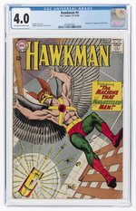 HAWKMAN #4 OCTOBER-NOVEMBER 1964 CGC 4.0 VG (FIRST ZATANNA).