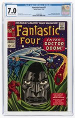 FANTASTIC FOUR #57 DECEMBER 1966 CGC 7.0 FINE/VF.