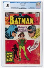 BATMAN #181 JUNE 1966 CGC 0.5 POOR (FIRST POISON IVY).