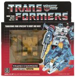 TRANSFORMERS (1985) SERIES 2 - JUMPSTARTER TOPSPIN BOXED ACTION FIGURE.