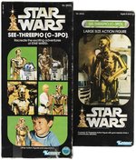 STAR WARS (1979) - SEE-THREEPIO (C-3PO) 12-INCH SERIES BOXED ACTION FIGURE.