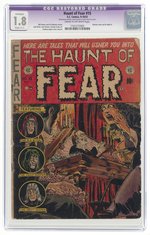 HAUNT OF FEAR #15 SEPTEMBER-OCTOBER 1952 CGC RESTORED 1.8 SLIGHT (C-1) GOOD-.