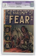 HAUNT OF FEAR #14 JULY-AUGUST 1952 CGC RESTORED 0.5 SLIGHT (C-1) POOR.