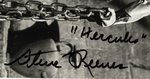 HERCULES ACTOR STEVE REEVES SIGNED PHOTO.