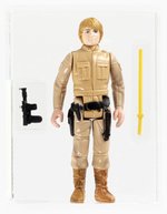 STAR WARS: THE EMPIRE STRIKES BACK (1980) - LOOSE ACTION FIGURE/HK LUKE SKYWALKER (BESPIN FATIGUES, BROWN HAIR) AFA 80 NM.