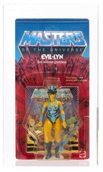 MASTERS OF THE UNIVERSE (1983) - EVIL-LYN SERIES 2/12 BACK AFA 90 NM+/MINT (YELLOW BLISTER).