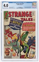 STRANGE TALES #123 AUGUST 1964 CGC 4.0 VG (FIRST BEETLE).