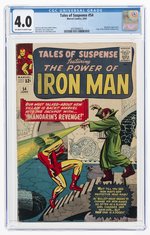 TALES OF SUSPENSE #54 JUNE 1964 CGC 4.0 VG