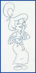 "THE JETSONS" PRODUCTION DRAWING LOT.