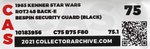 STAR WARS: RETURN OF THE JEDI (1983) - BESPIN SECURITY GUARD (BLACK) 48 BACK-E CAS 75