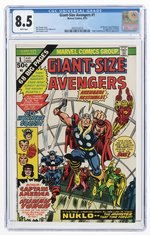 GIANT-SIZE AVENGERS #1 AUGUST 1974 CGC 8.5 VF+.