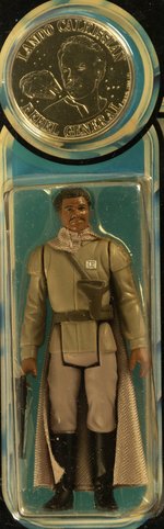 STAR WARS: THE POWER OF THE FORCE (1984) - LANDO CALRISSIAN (GENERAL PILOT) 92 BACK-A CAS 75+.