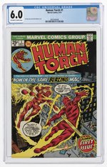 HUMAN TORCH #1 SEPTEMBER 1974 CGC 6.0 FINE.