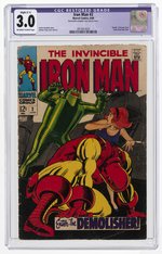 IRON MAN #2 JUNE 1968 CGC RESTORED 3.0 SLIGHT (C-1) GOOD/VG.