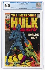 INCREDIBLE HULK #117 JULY 1969 CGC 6.0 FINE.