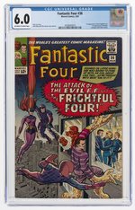 FANTASTIC FOUR #36 MARCH 1965 CGC 6.0 FINE (FIRST FRIGHTFUL FOUR & MEDUSA).