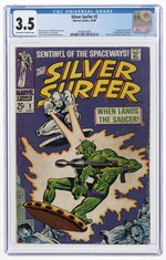 SILVER SURFER #2 OCTOBER 1968 CGC 3.5 VG-.