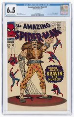 AMAZING SPIDER-MAN #47 APRIL 1967 CGC 6.5 FINE+.