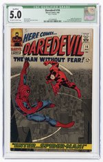 DAREDEVIL #16 MAY 1966 CGC QUALIFIED 5.0 VG/FINE.