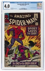 AMAZING SPIDER-MAN #40 SEPTEMBER 1966 CGC 4.0 VG.