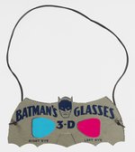 3-D BATMAN #NN 1953 CGC QUALIFIED 4.0 VG (LOOSE 3D GLASSES INCLUDED).