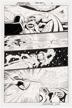 THE BATMAN STRIKES! #21 PAGE ORIGINAL ART BY CHRISTOPHER JONES.