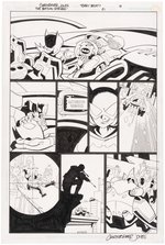 THE BATMAN STRIKES! #21 PAGE ORIGINAL ART BY CHRISTOPHER JONES.