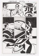 THE BATMAN STRIKES! #39 PAGE ORIGINAL ART BY CHRISTOPHER JONES.