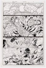 DC SPECIAL CYBORG #3 PAGE ORIGINAL ART BY CARLOS MAGNO.