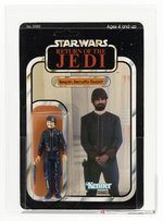 STAR WARS: RETURN OF THE JEDI (1983) - BESPIN SECURITY GUARD (WHITE, HANDLEBAR MUSTACHE VARIETY) 77 BACK-A AFA 70 EX+.