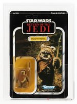 STAR WARS: RETURN OF THE JEDI (1983) - WICKET W. WARRICK 77 BACK-A AFA 75 Y-EX+/NM.