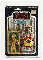 STAR WARS: RETURN OF THE JEDI (1984) - LOGRAY (EWOK MEDICINE MAN) 79 BACK-B CAS 80+Y.