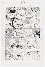 SUPERBOY #79 PAGE ORIGINAL ART BY TOM GRUMMETT.