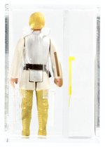 STAR WARS (1977) - LOOSE ACTION FIGURE/HK LUKE SKYWALKER AFA 85 NM+ (BLONDE HAIR/LIGHT PANTS).