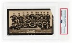 1913 FATIMA TEAM CARD CHICAGO NATIONALS PSA AUTHENTIC.