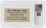 1916 M101-4 SPORTING NEWS #83 DICK HOBLITZELL CSG 4.5 VG/EX+.