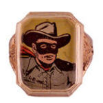 LONE RANGER COLOR PORTRAIT RING.