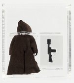 STAR WARS (1977) - LOOSE ACTION FIGURE/HK JAWA CAS 80+ (DARK BROWN STITCH).