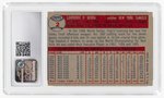 1957 TOPPS #2 YOGI BERRA (HOF) CGC 6.5 EX/NM+.